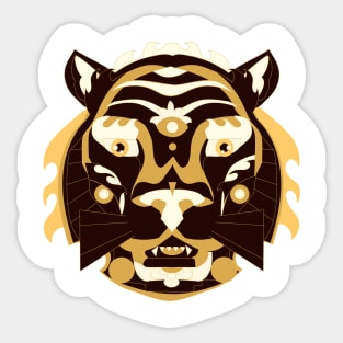 Black Tiger Sticker